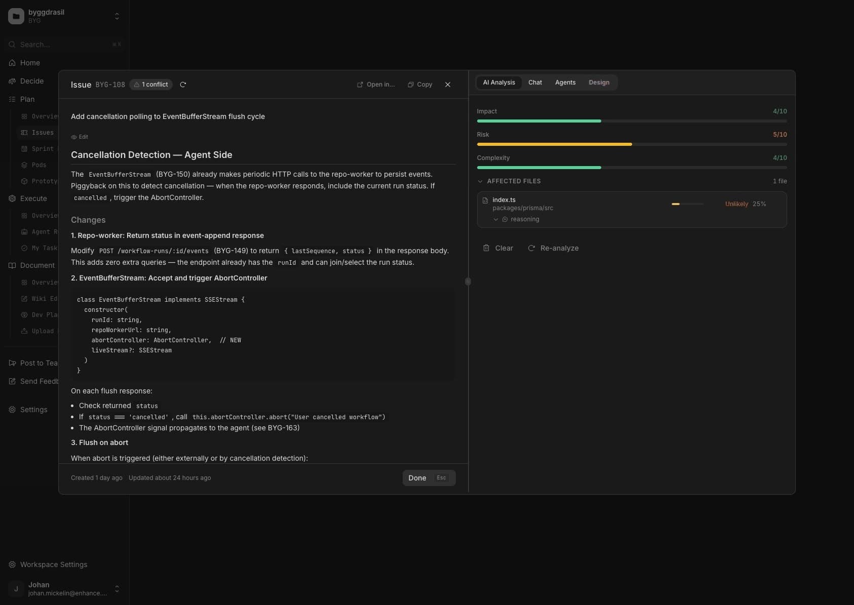 Enhance product screenshot