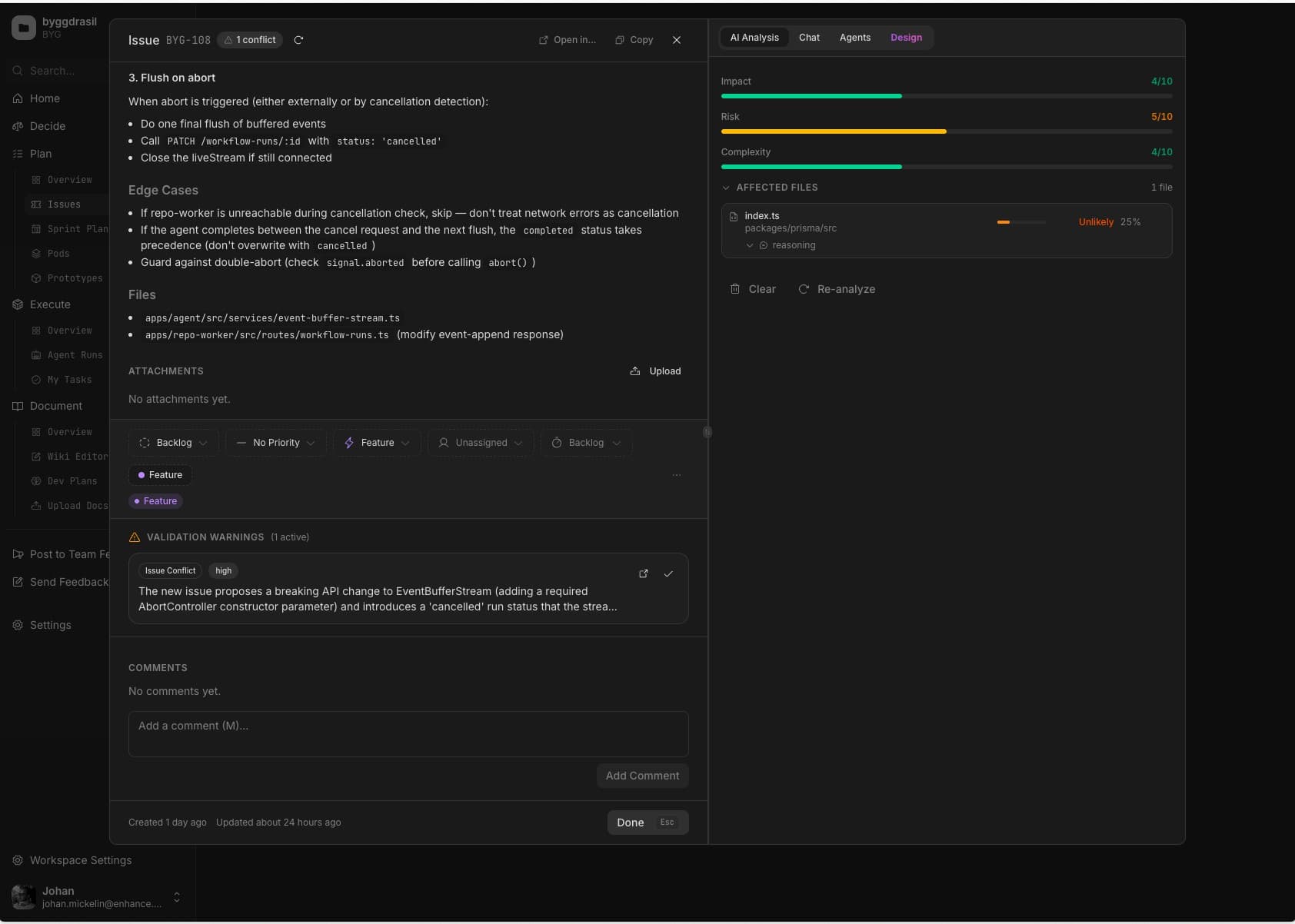 Enhance product screenshot
